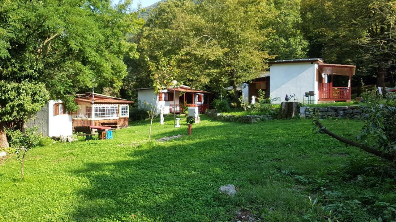 Crotto Caraco Appartamenti Bungalow Chalet Porlezza Exterior foto